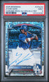 2025 Bowman Chrome Prospect Autographs Cpazh Zyhir Hope Speckle Refractor PSA 9