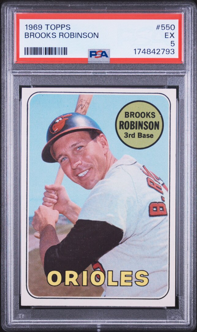 1969 Topps Brooks Robinson PSA 5 #550