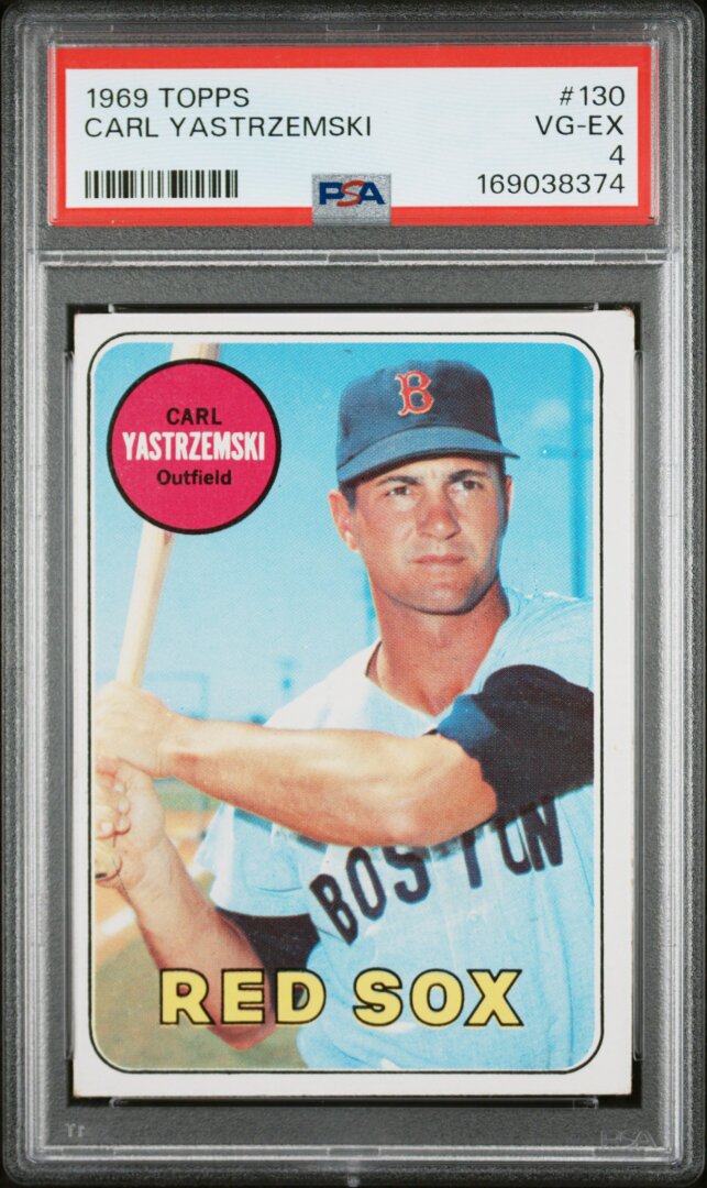 1969 Topps Carl Yastrzemski PSA 4 #130