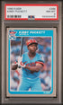 1985 Fleer #286 Kirby Puckett RC PSA 8