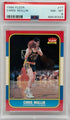 1986 Fleer #77 Chris Mullin RC PSA 8