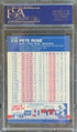 1987 Fleer Pete Rose PSA 9 #213