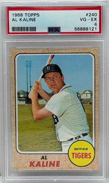 1968 Topps Al Kaline PSA 4 #240