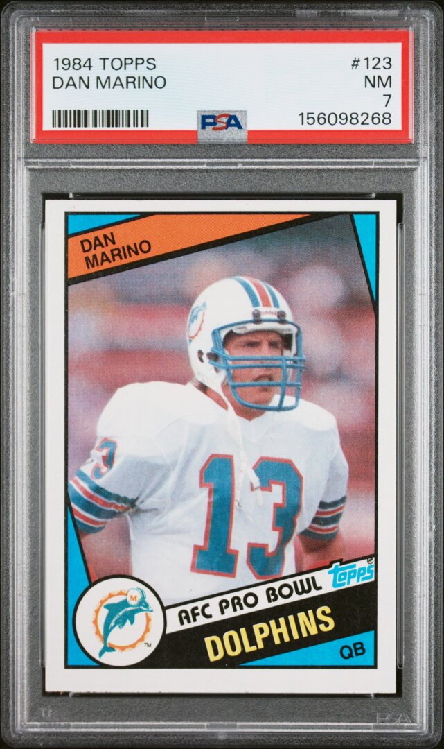 1984 Topps #123 Dan Marino PSA 7