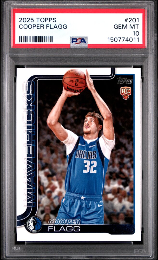 2025 Topps Cooper Flagg PSA 10 #201