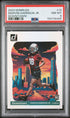 2024 Panini Donruss Downtown! Marvin Harrison Jr. PSA 8 #12