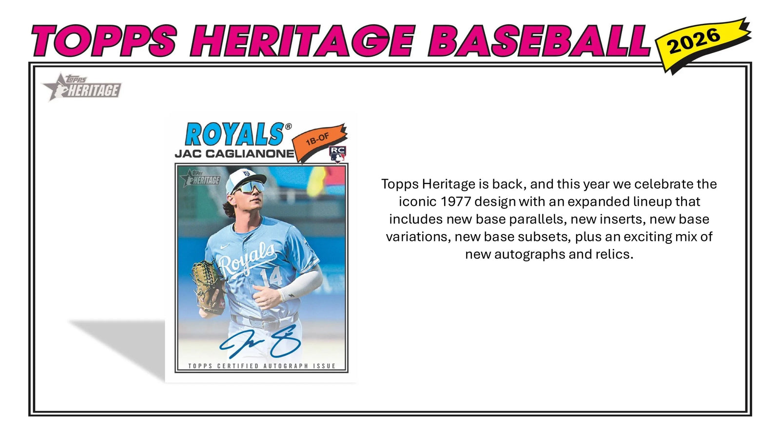 2026 Topps Heritage Baseball Value Box