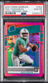 2020 Panini Donruss P302 Tua Tagovailoa Optic Preview-Pink PSA 10