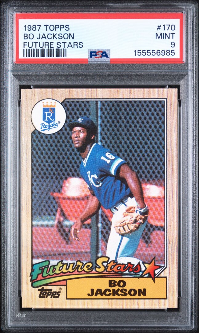 1987 Topps Bo Jackson Future Stars PSA 9 #170