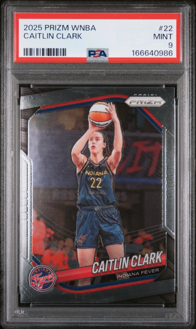 2025 Panini Prizm WNBA Caitlin Clark PSA 9 #22