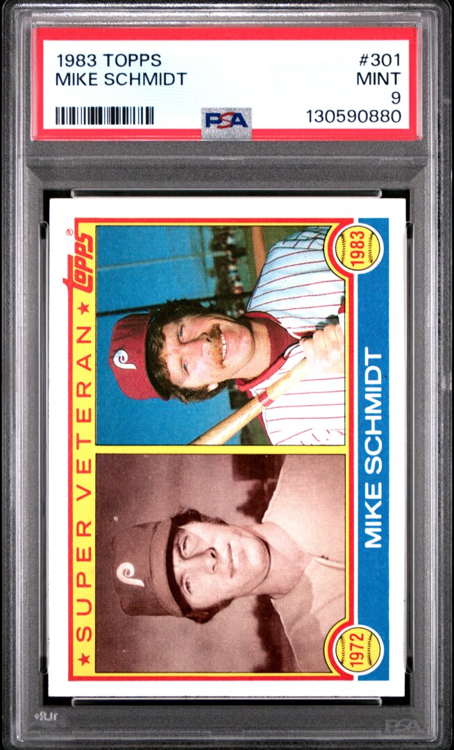 1983 Topps Mike Schmidt PSA 9 #301