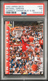 1992 Upper Deck #453 Michael Jordan Correct, Champ in 87 & 88 PSA 7