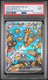2025 Pokemon Prismatic Evolutions Gholdengo Ex SIR PSA 9 #164