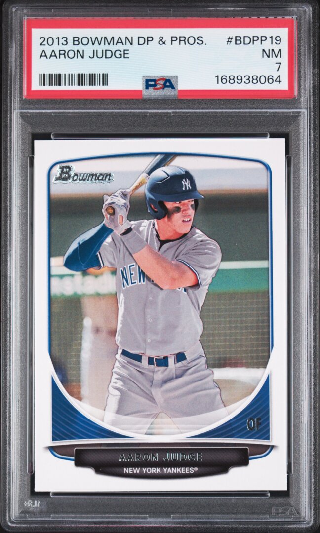 2013 Bowman Draft Picks & Prospects Aaron Judge PSA 7 #BDPP19