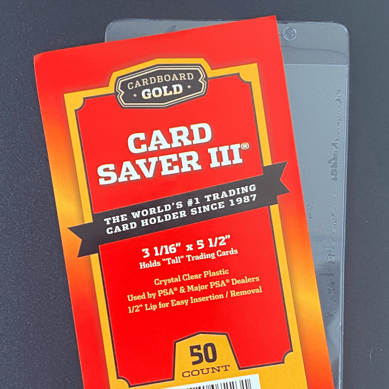 Card Saver 3 - Semi Rigid Card Holder for Graded Card Submissions