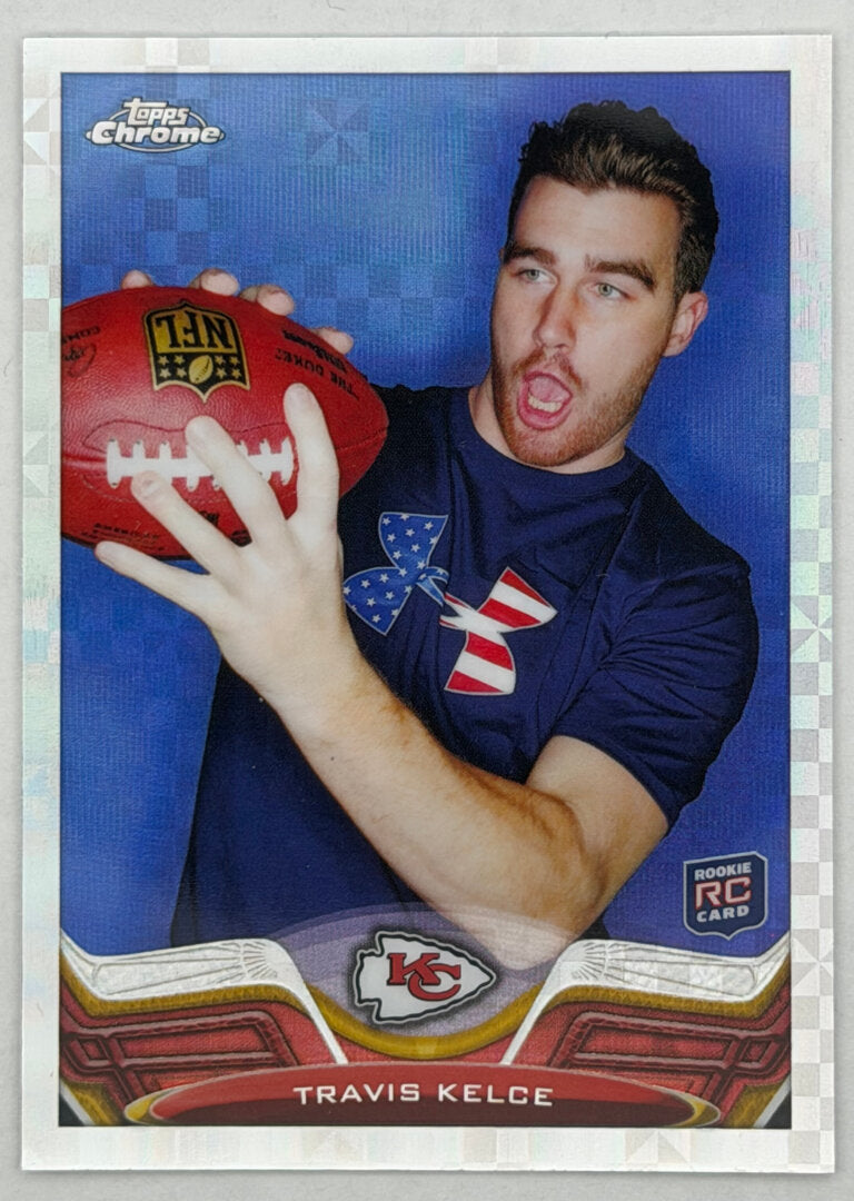 2013 Topps Chrome Travis Kelce Xfractors #118 RC Chiefs