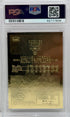 1998 Fleer 23kt Gold Michael Jordan Holographic Foil Autograph PSA 9