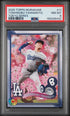 2025 Topps #11 Takashi Murakami Tokyo Series Yoshinobu Yamamoto PSA 8