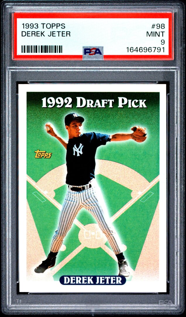 1993 Topps Derek Jeter RC PSA 9 #98