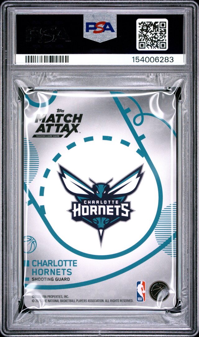 2025 Topps Match Attax Breakthrough Baller Kon Knueppel PSA 10 #BB-KK