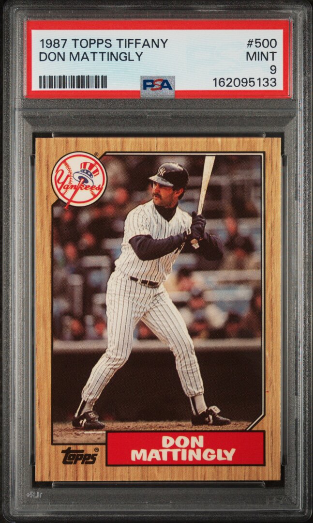 1987 Topps Tiffany Don Mattingly PSA 9 #500