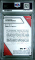 2024 Topps Finest Yoshinobu Yamamoto Rookie Design Variation FRD17 Blue Refractor PSA 9