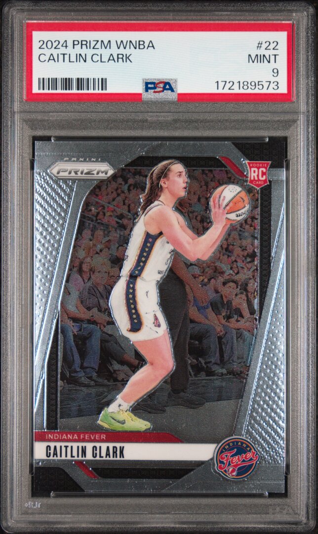 2024 Panini Prizm WNBA Caitlin Clark RC PSA 9 #22