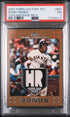 2007 Topps Factory Set Barry Bonds Touched Base Relic PSA 7