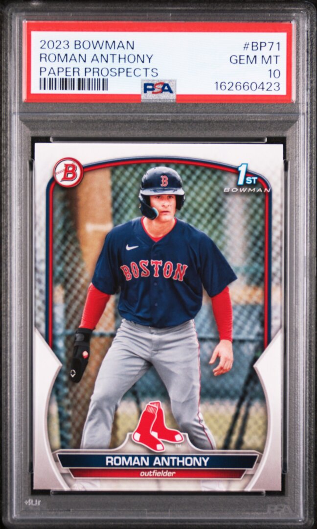 2023 Bowman Paper Prospects Roman Anthony PSA 10 #BP71