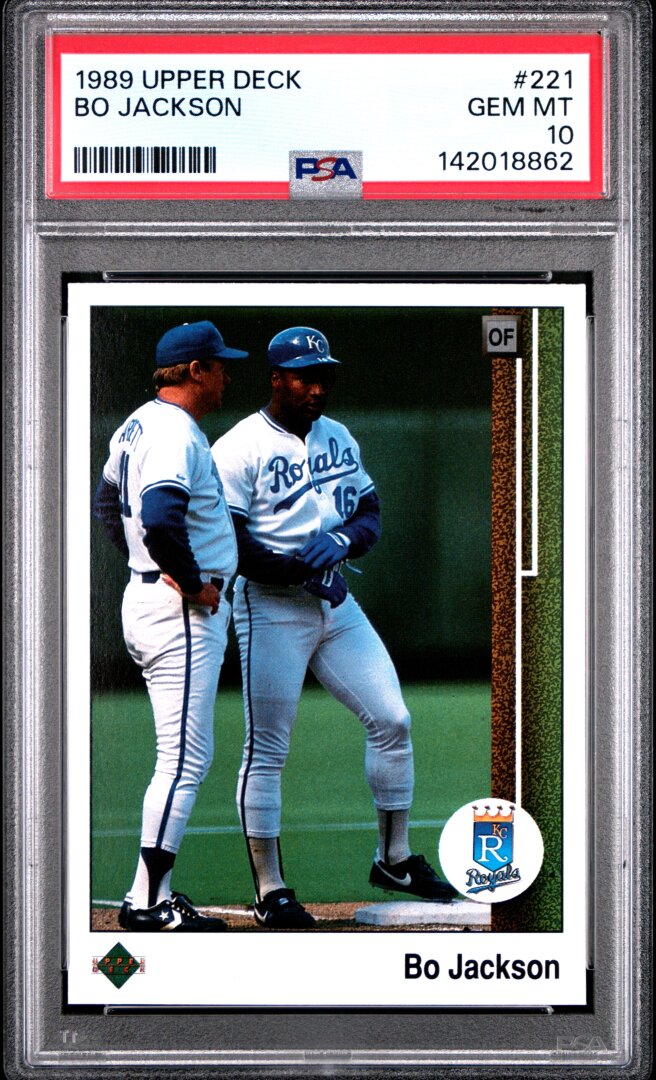 1989 Upper Deck Bo Jackson PSA 10 #221