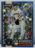 2026 Topps Holiday Chrome Jacob Misiorowski RC Blue Sparkle Refractor /150