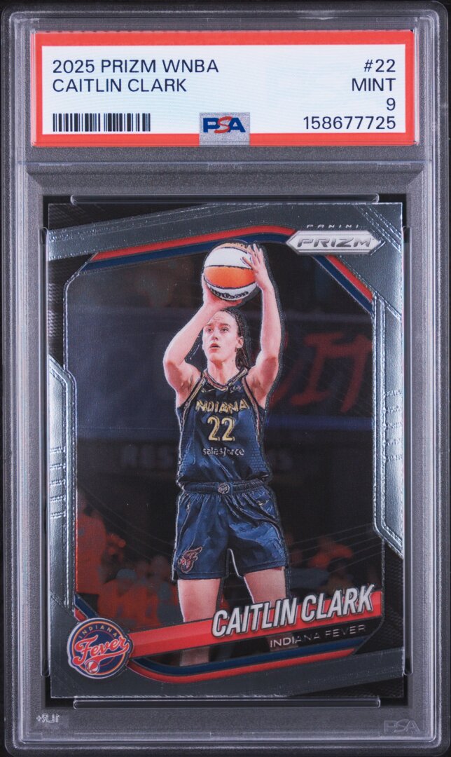 2025 Panini Prizm WNBA Caitlin Clark PSA 9 #22
