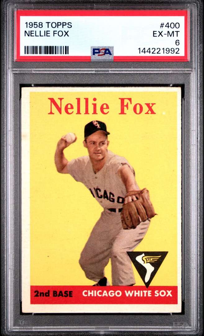 1958 Topps Nellie Fox PSA 6 #400