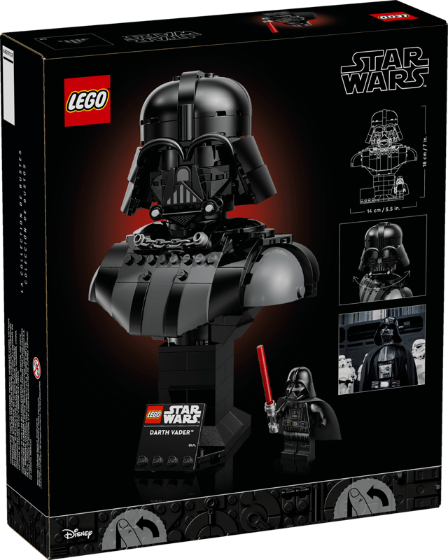 Lego Star Wars Darth Vader Bust 75439