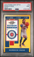 2019 Panini Contenders Optic #43 Derrick Rose Gold /10 PSA 9