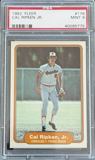 1982 Fleer Cal Ripken Jr. PSA 9 #176