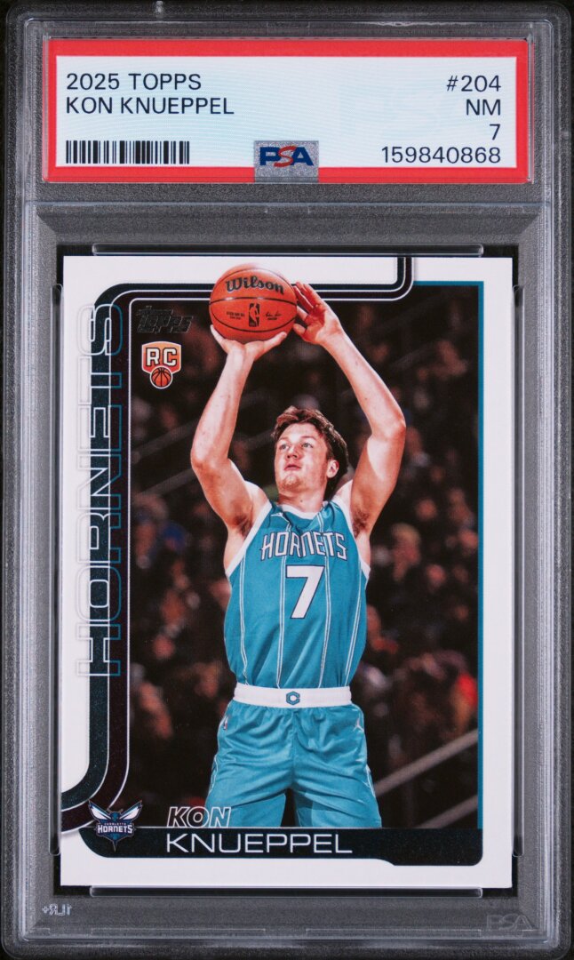 2025 Topps Kon Knueppel RC PSA 7 #204