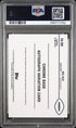 2024 Topps Chrome Rookie Auto Variations Bo Nix Rookie Aqua Geometric PSA 10