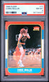 1986 Fleer #77 Chris Mullin RC PSA 8