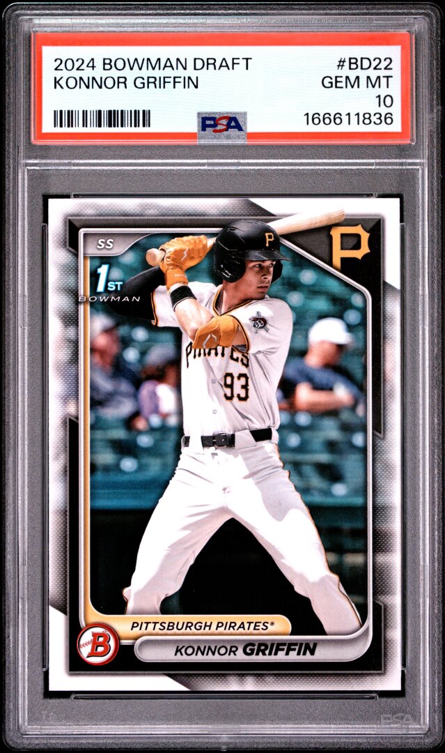 2024 Bowman Draft Konnor Griffin PSA 10 #BD22