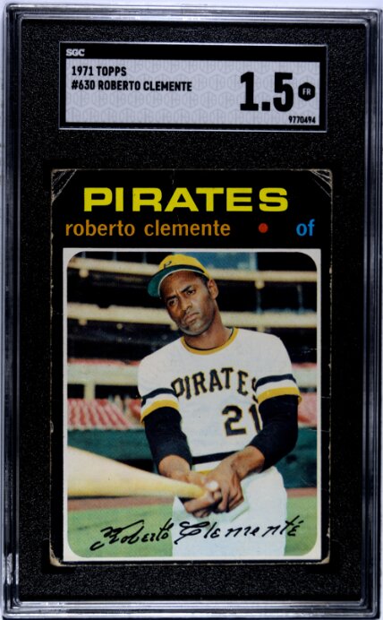 1971 Topps Roberto Clemente SGC 1.5