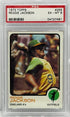 1973 TOPPS #255 REGGIE JACKSON PSA 6