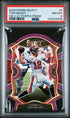 2020 Panini Select 1 Tom Brady Die-Cut Purple Prizm PSA 8
