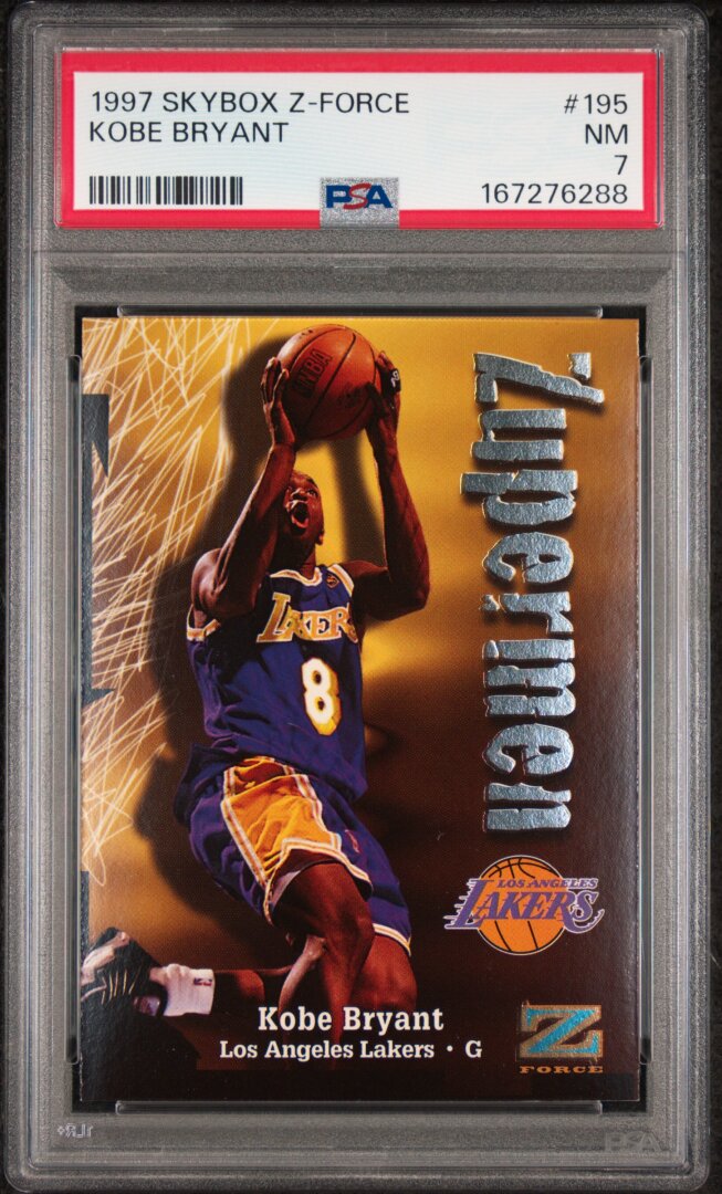 1997 Skybox Z-Force Kobe Bryant PSA 7 #195
