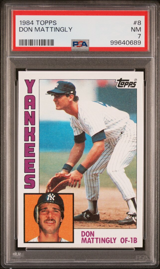 1984 Topps Don Mattingly RC PSA 7 #8