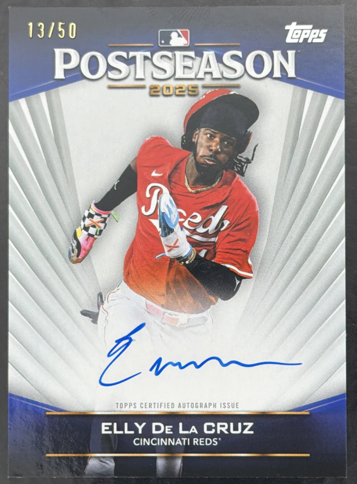 2026 Topps Series 2 Elly De La Cruz On Card Auto /50