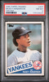 1985 Topps Traded Tiffany Rickey Henderson PSA 8 #49T