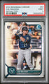 2022 Bowman Chrome #51 Cal Raleigh Refractor PSA 9