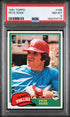 1981 Topps Pete Rose PSA 8 #180