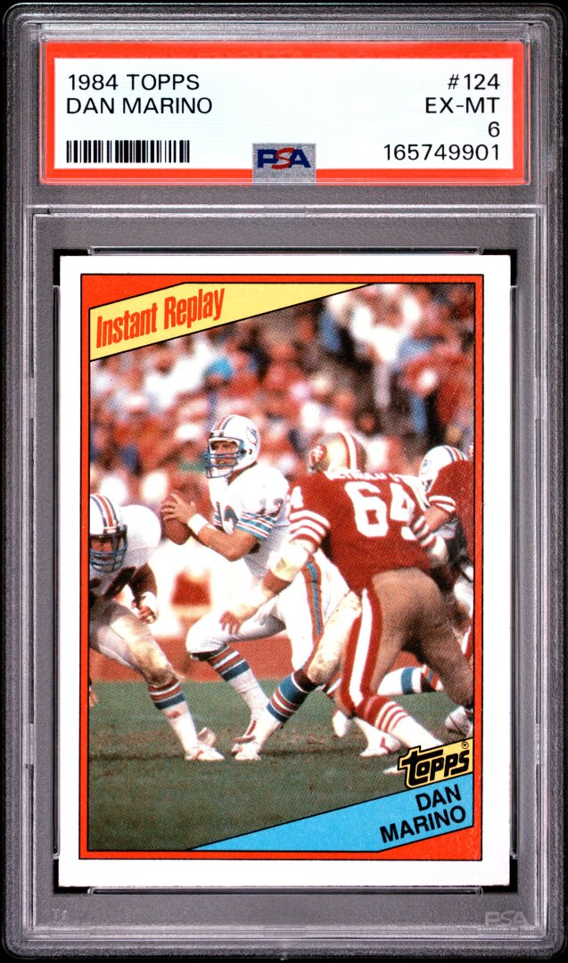 1984 Topps #124 Dan Marino PSA 6